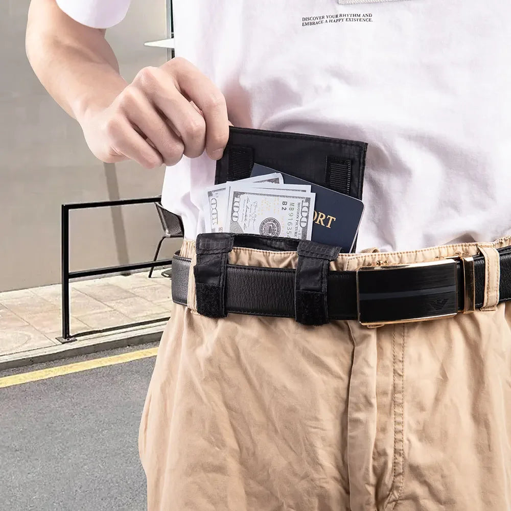 RFID Hidden Travel Belt