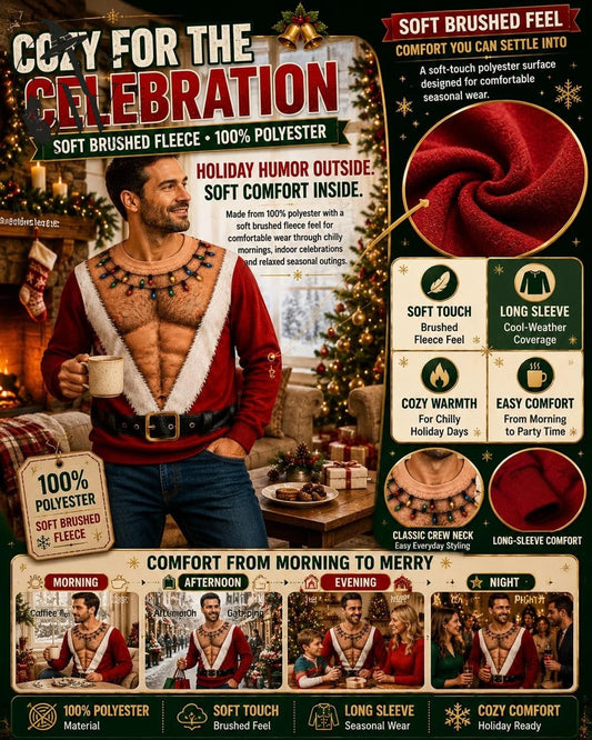 Funny Christmas Sweater Set