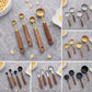 Wooden Handle Measuring Spoons