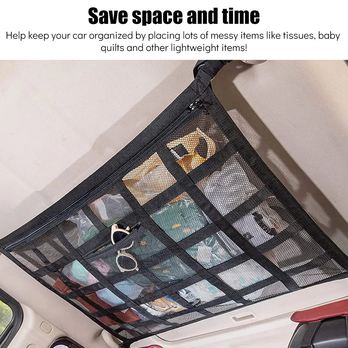 Car Ceiling Cargo Net