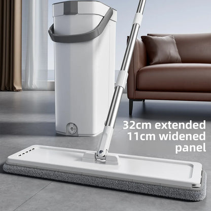 Self-Wringing Flat Mop