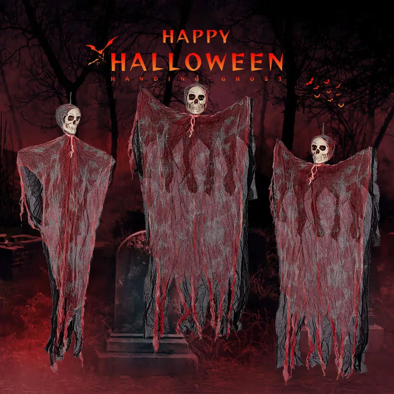 Hanging Skeleton Ghost Decorations