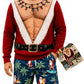 Funny Christmas Sweater Set