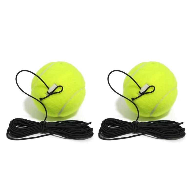 Tennis Trainer Rebounder with Weighted Base & Elastic Rope