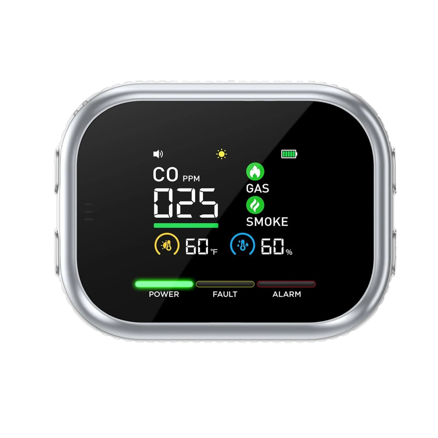 5-in-1 Smart CO Safety Monitor