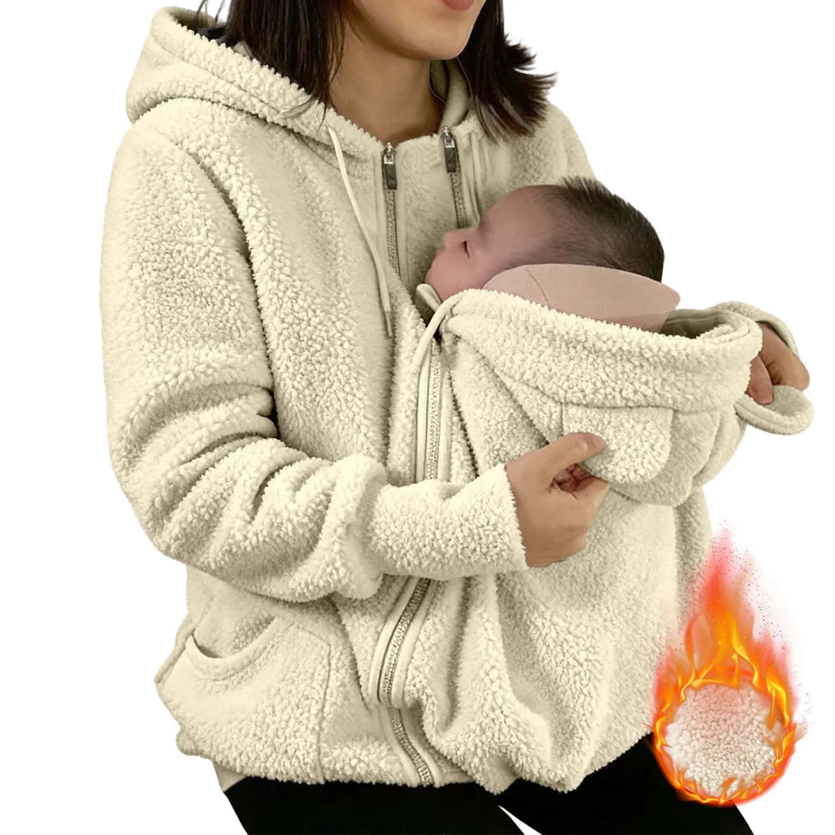 2-in-1 Babywearing Hoodie