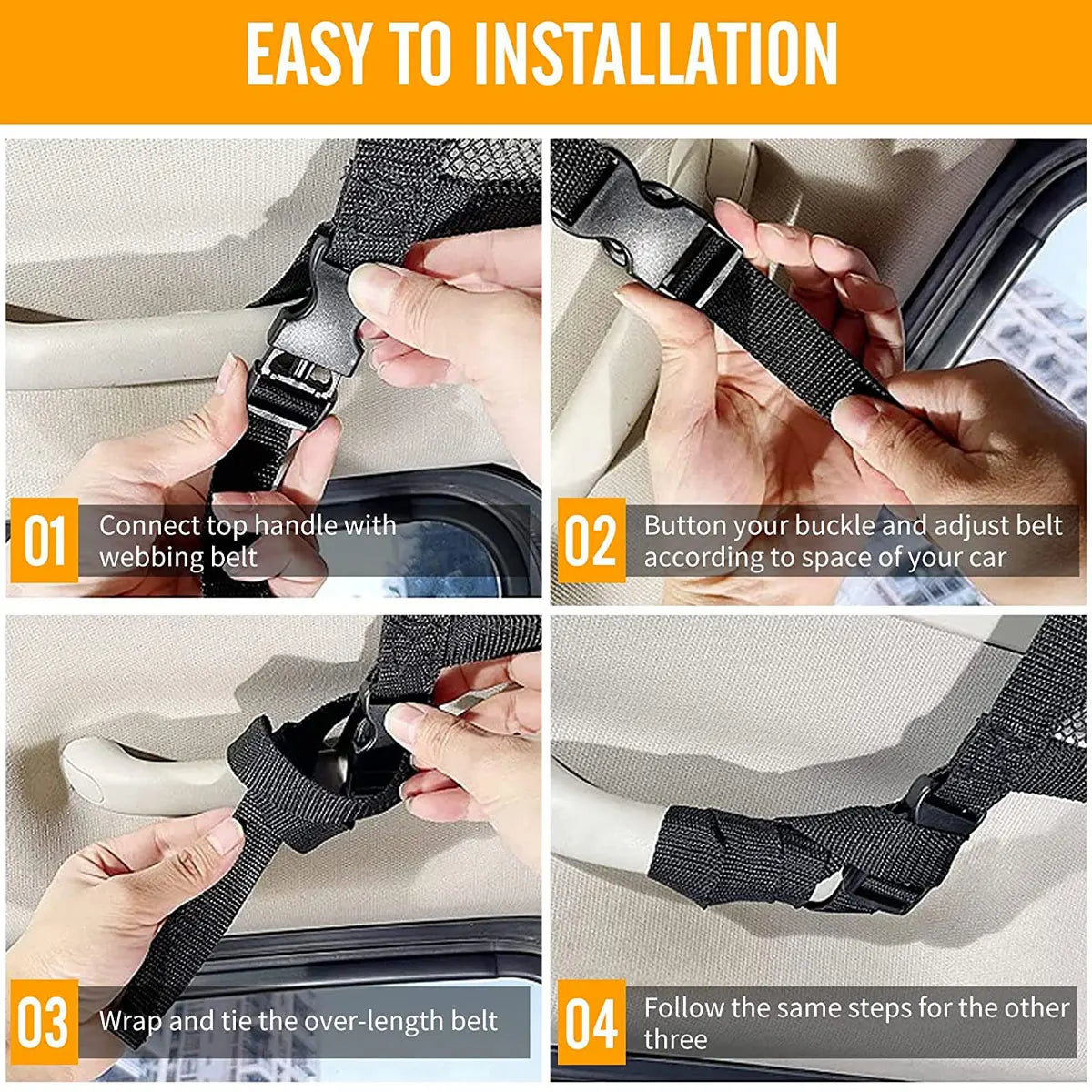 Car Ceiling Cargo Net