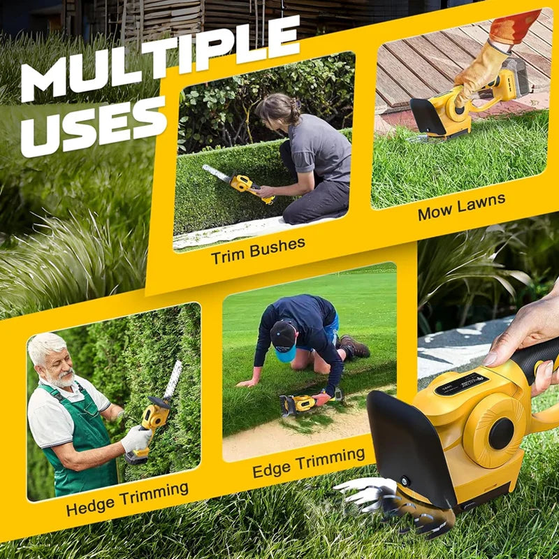 Cordless 2-in-1 Grass Shear & Hedge Trimmer — Brushless (Tool Only)