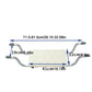 Adjustable Bath Bench Seat