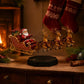 Floating Santa Sleigh Ornament