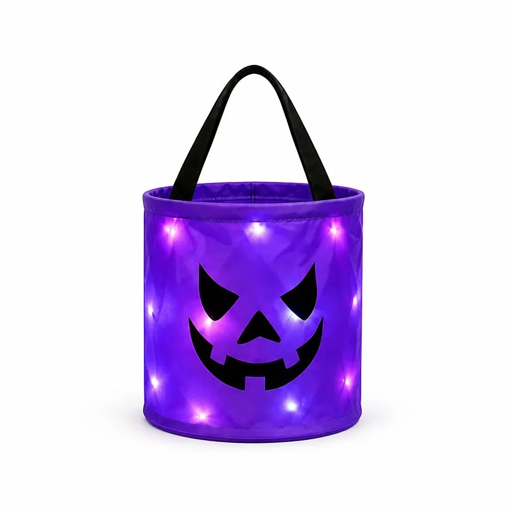 LED Halloween Candy Bucket