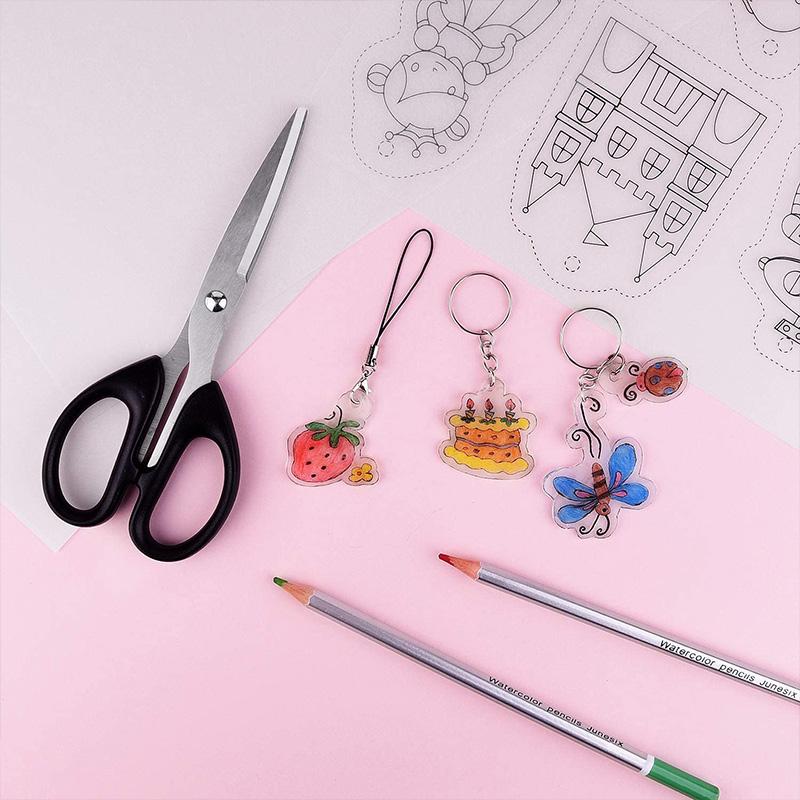 DIY Shrinky Dinks Keychain Craft Kit