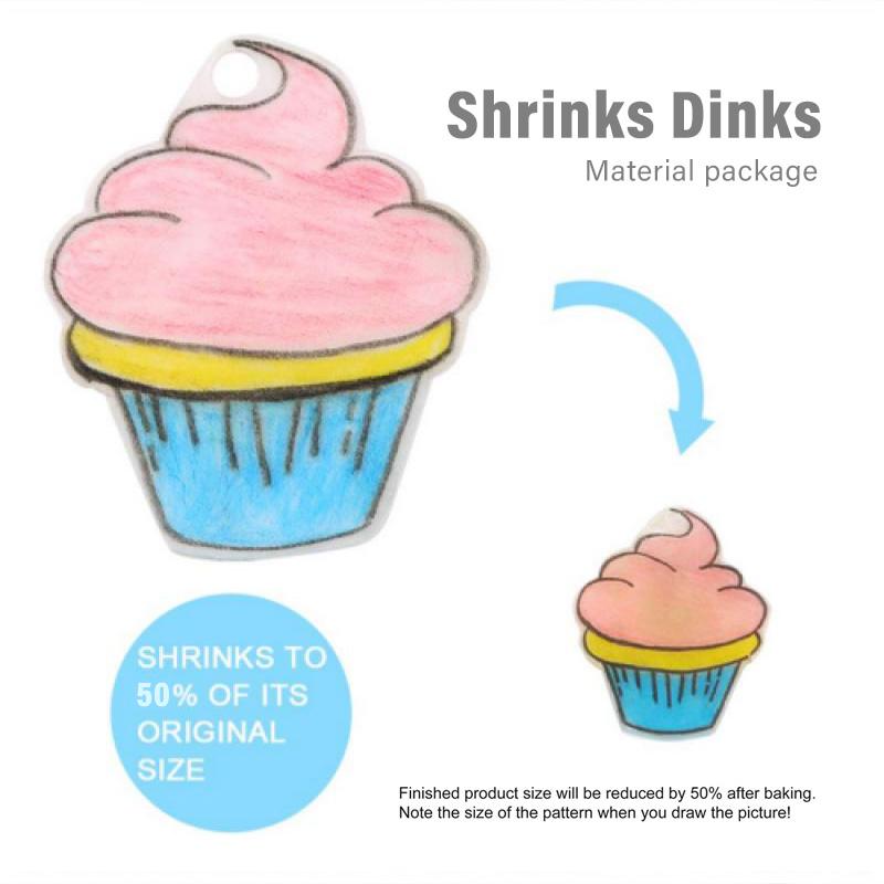 DIY Shrinky Dinks Keychain Craft Kit
