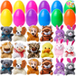Prefilled Easter Eggs with Stuffed Animal Toys