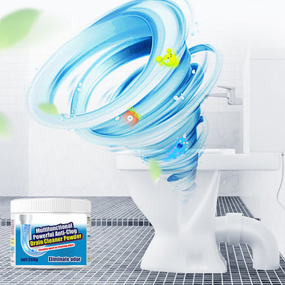 Powerful Dissolving Deodorizing Floor Drain Cleaner Powder