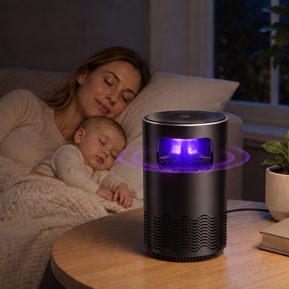 USB-Powered Mosquito UV Light Trap