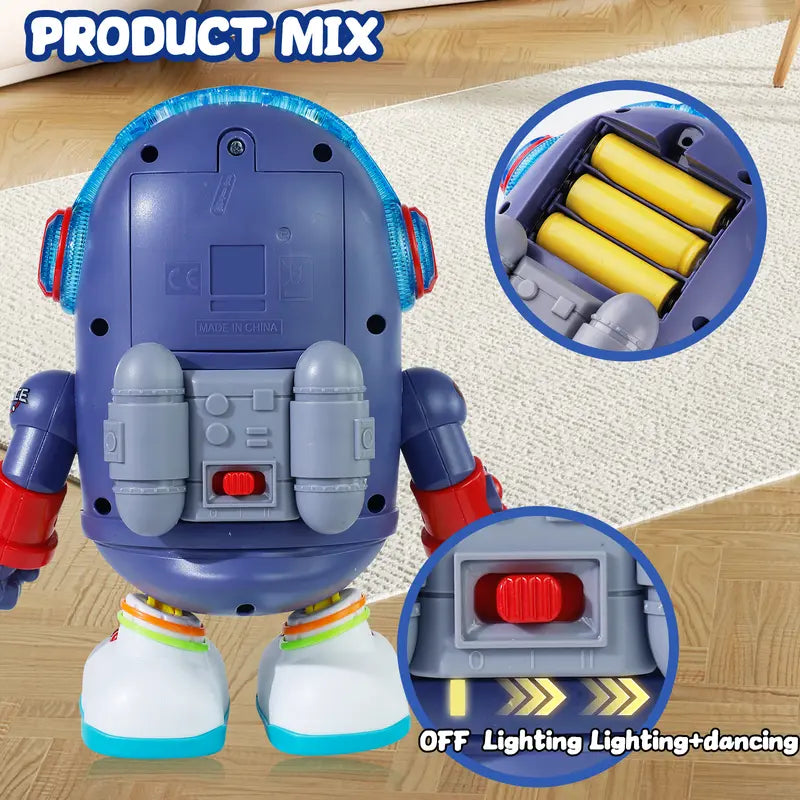 Dancing Space Duck Musical Toy with Lights