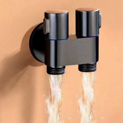1-in-2-Out Dual Control Shower Valve Brass