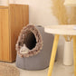 Cozy Warm Cave Bed for Pets