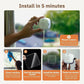 Magnetic Window Security Camera with Colour Night Vision and Smart Alerts