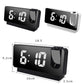 Smart Digital Projection Alarm Clock with 7-Inch LED Display