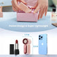 Turbo Handheld Fan with LED Display 6 Speeds 3000mAh Battery