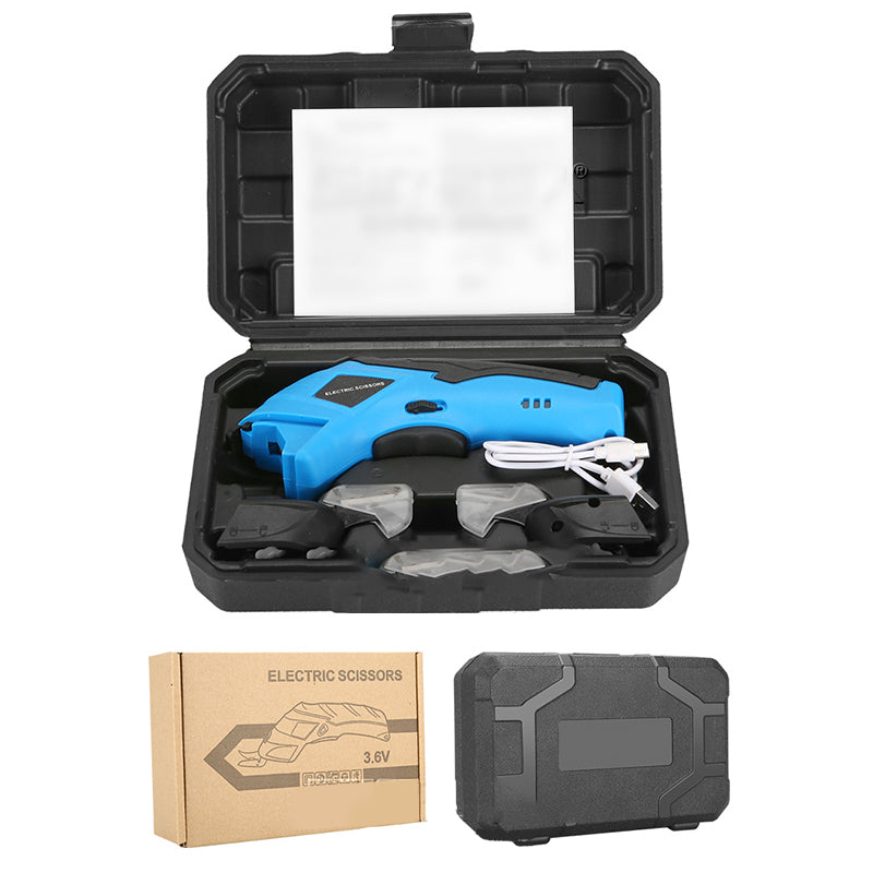 Portable Handheld Lithium Battery Rechargeable Electric Cloth Cutting Scissors