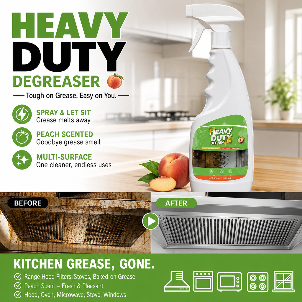 Heavy-Duty Kitchen Degreaser Spray