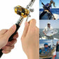 Compact Pocket Telescopic Fishing Rod and Reel Set