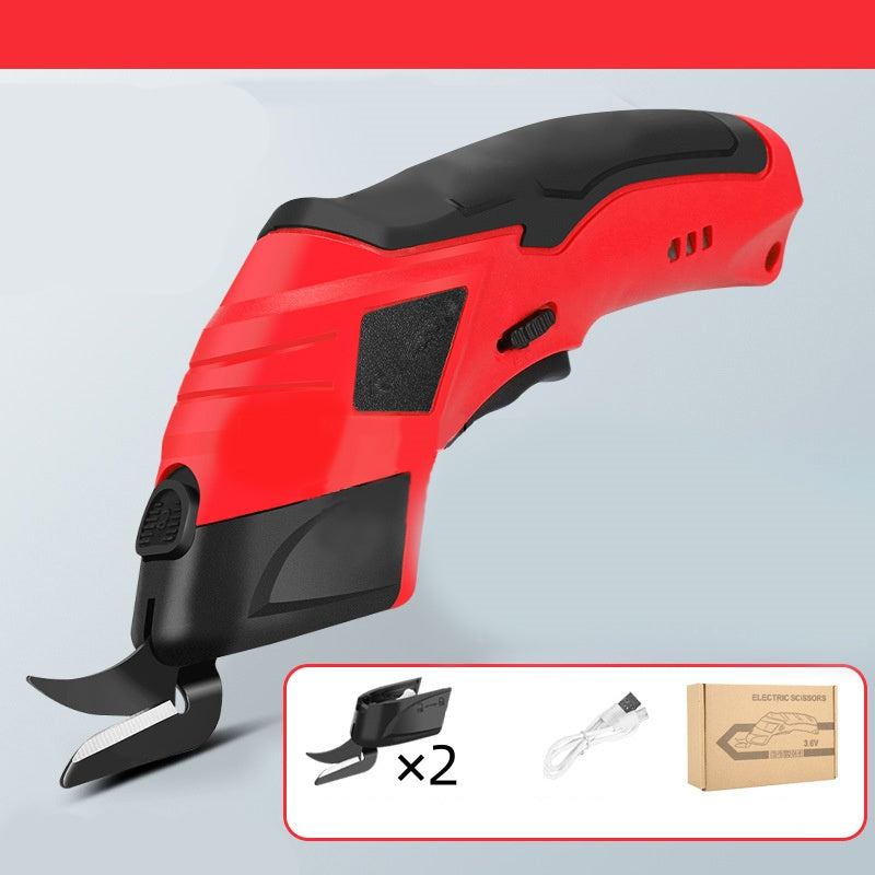 Portable Handheld Lithium Battery Rechargeable Electric Cloth Cutting Scissors