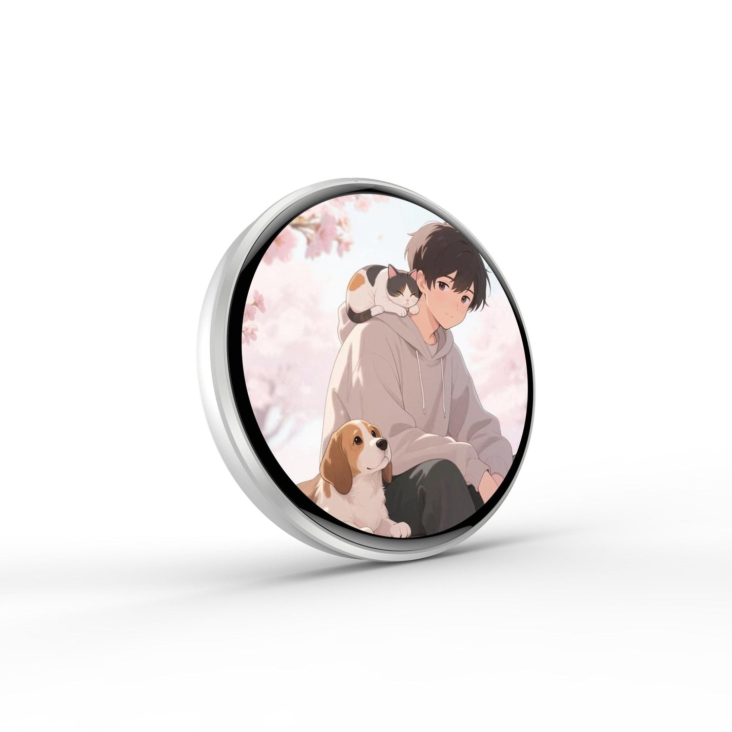 1.7-Inch Digital Badge with Touchscreen Display