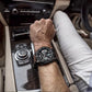 Multifunctional Dual Display 3ATM Waterproof Men's Quartz Sports Watch