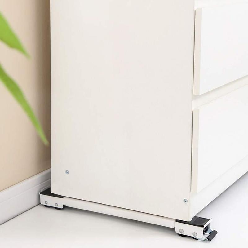 Heavy-Duty Adjustable Furniture Roller Bracket 45-70 cm