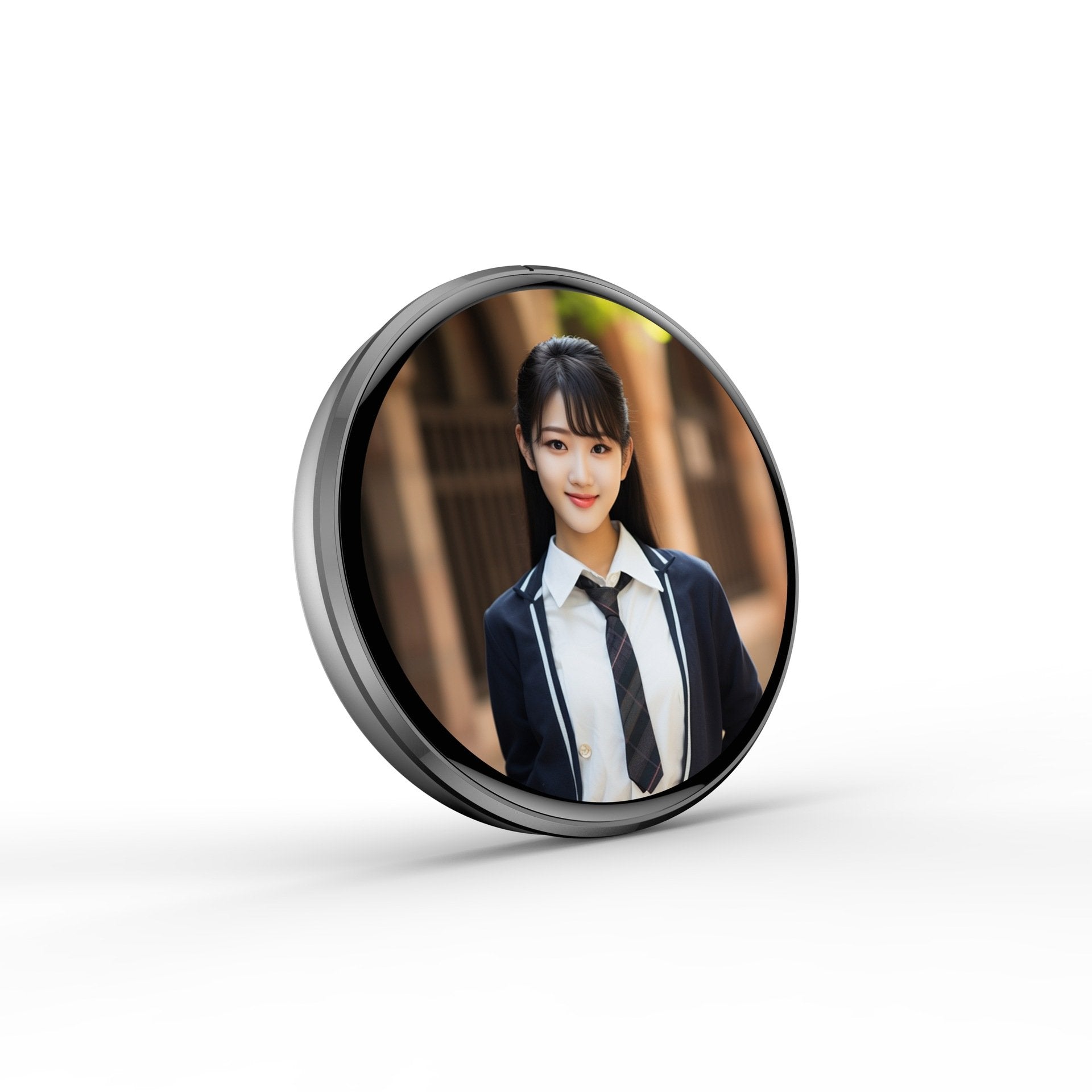 1.7-Inch Digital Badge with Touchscreen Display