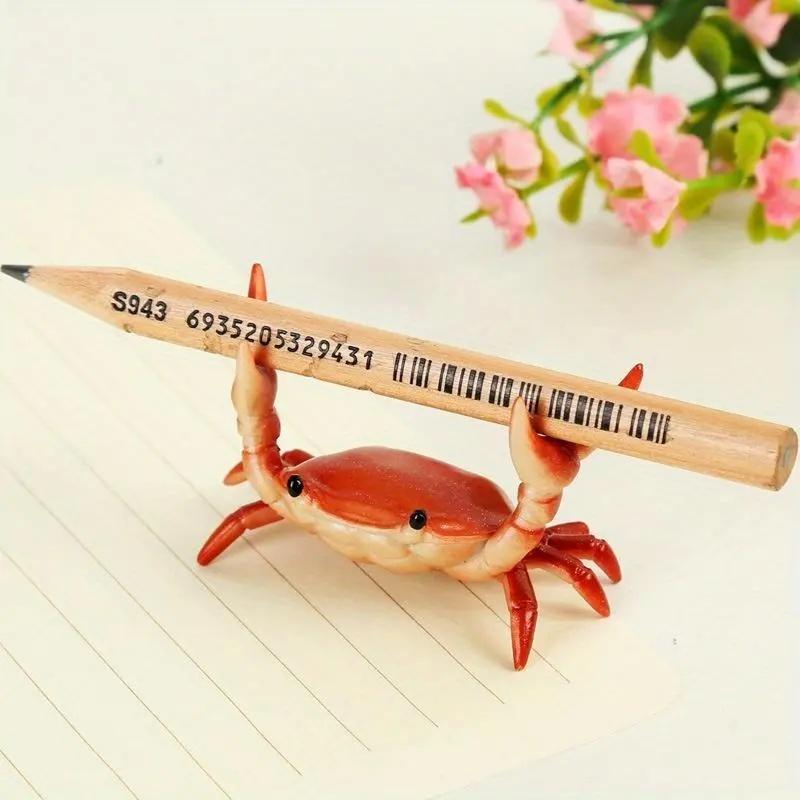 Funny Cute Crab-Shaped Pen Holder
