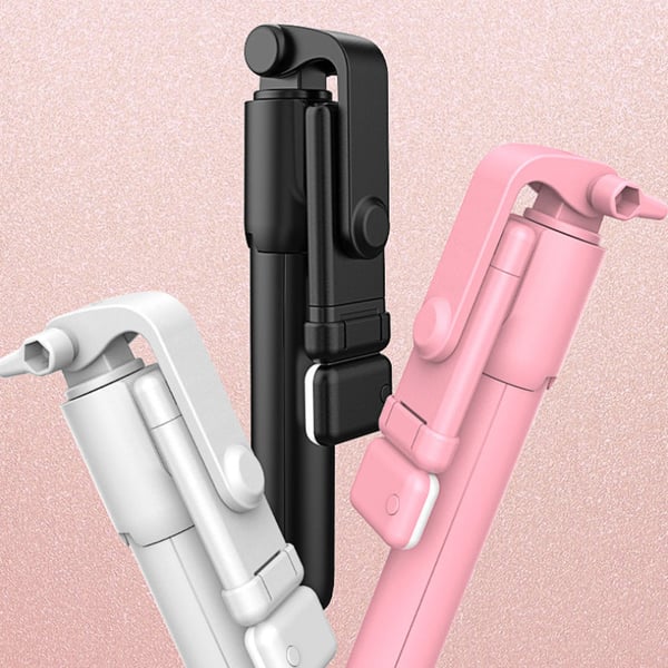 6-in-1 Wireless Bluetooth Selfie Stick with Tripod and LED Fill Light