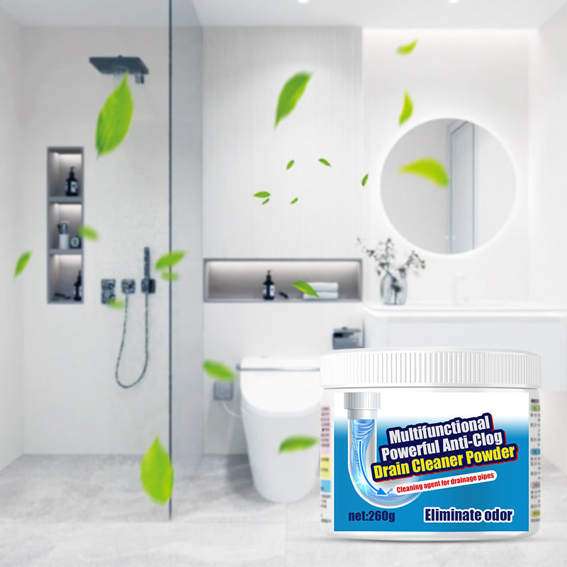 Powerful Dissolving Deodorizing Floor Drain Cleaner Powder