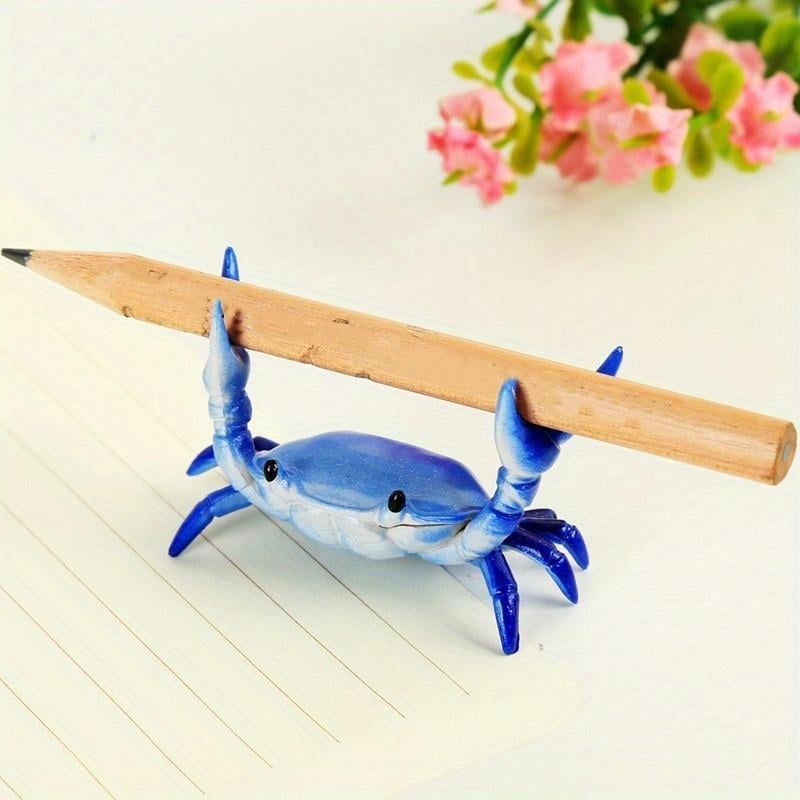 Funny Cute Crab-Shaped Pen Holder