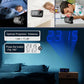 Smart Digital Projection Alarm Clock with 7-Inch LED Display
