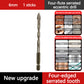 4-Flute Serrated Eccentric Drill Bit Set