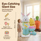 Giant 3D Standing Bunny Balloon Self-Supporting Easter Decoration