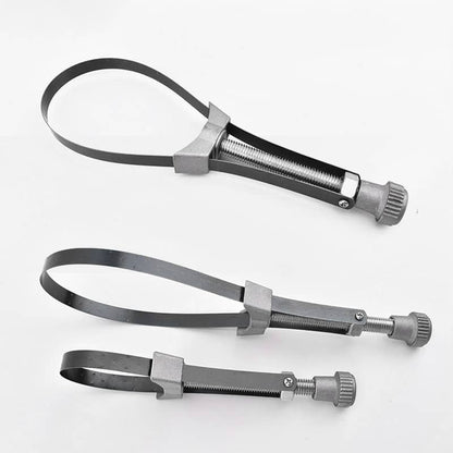 Steel Belt Oil Filter Spanner Wrench for Automobiles and Tractors