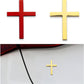 3D Metal Jesus Christ Cross Car Badge Sticker