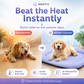 Cooling Gel Mat for Pets Summer Heat Relief Pad Breathable Non-Toxic Cool Sleeping Mat for Dogs Cats
