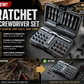 24-in-1 Magnetic Ratcheting Screwdriver Set with T-Bar Handle