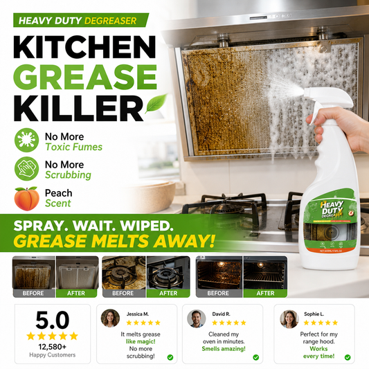 Heavy-Duty Kitchen Degreaser Spray