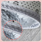Gradient Color Plush Non-Slip Floor Mat