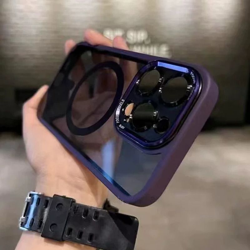 Tinted Shockproof Magnetic Phone Case