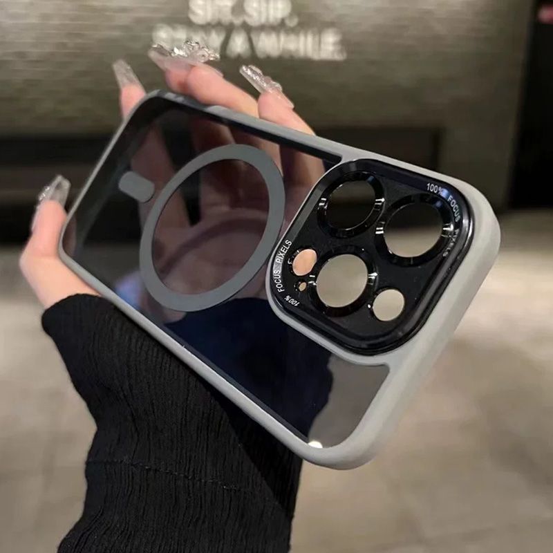 Tinted Shockproof Magnetic Phone Case