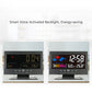 Digital LED Weather Station with Temperature & Humidity Monitor